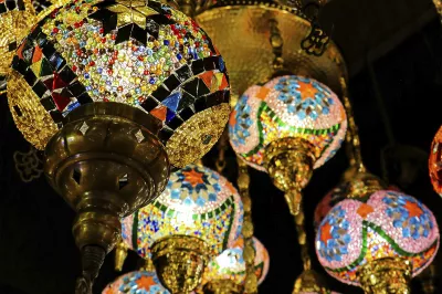 Turkish glass lanterns