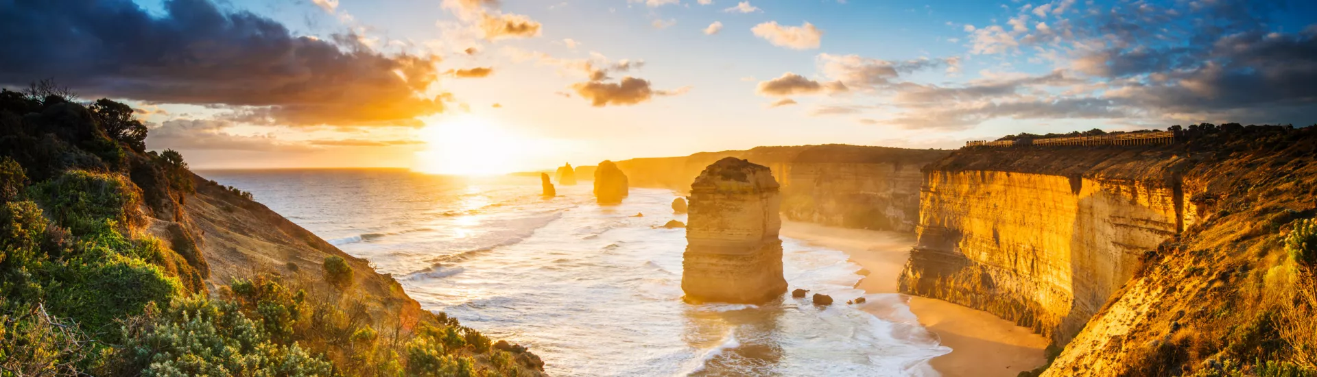 Panorama der Zwölf Apostel Australien