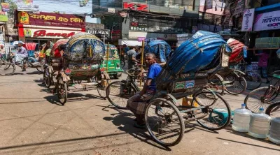 Rikschafahrer, Bangladesch