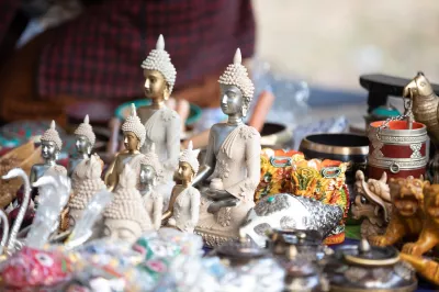 Souvenir Buddha statues