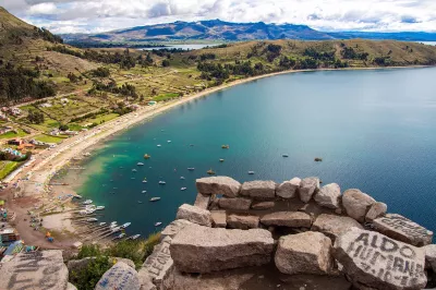 Copacabana is one of the popular tourist destinations in Bolivia