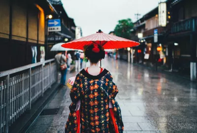 Erinnerung an eine Geisha