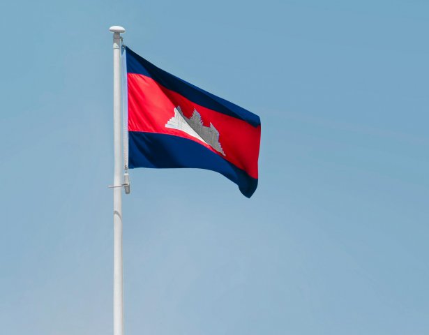 Kambodschanische Flagge