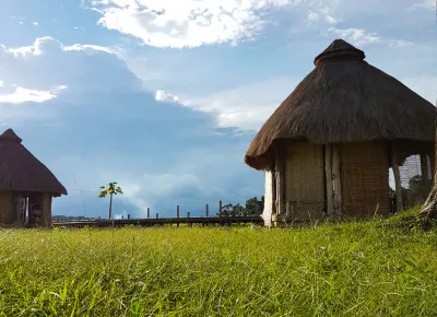 Hütte, Unterkunft Kamerun