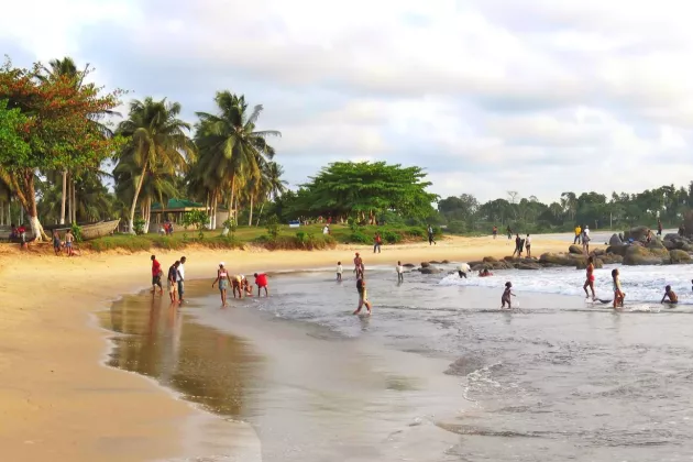 Kribi ist der beste Strand in Kamerun