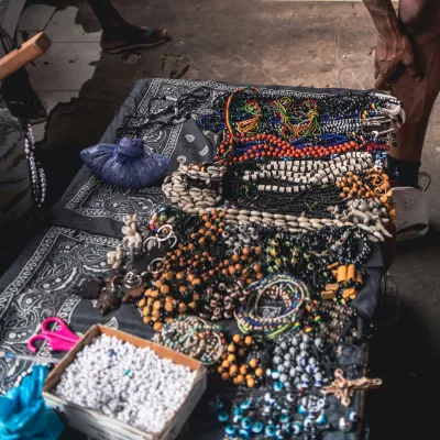 Lokaler Markt auf den Kapverden
