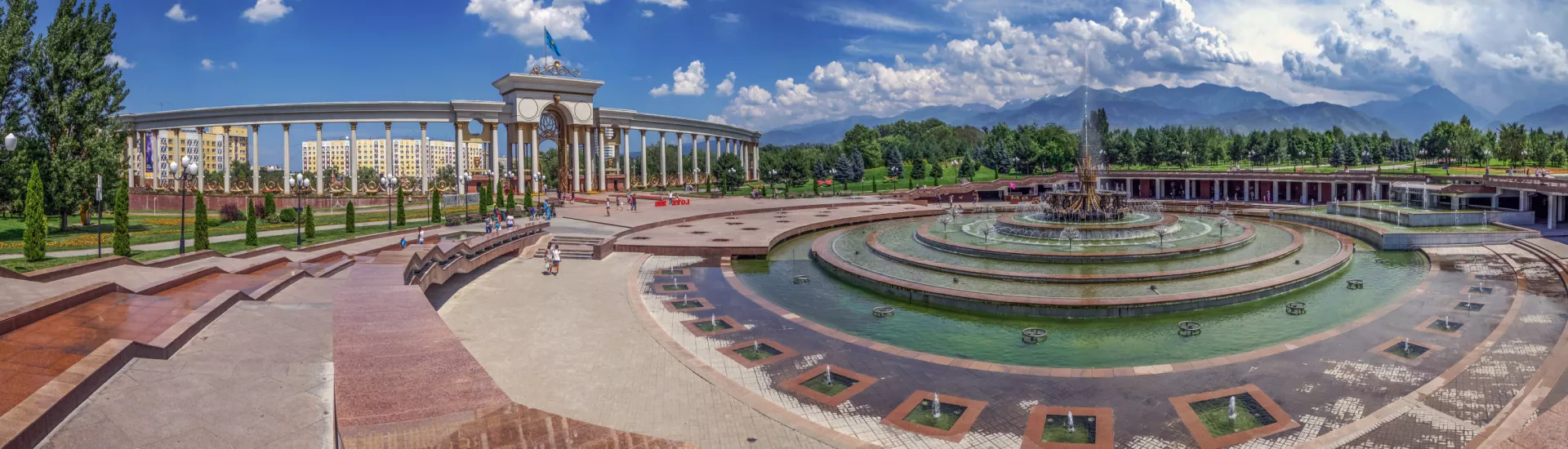 Dendropark in Almaty, Kasachstan