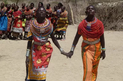 Menschen in Kenia