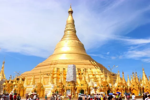 Shwedagon-Pagode, Myanmar