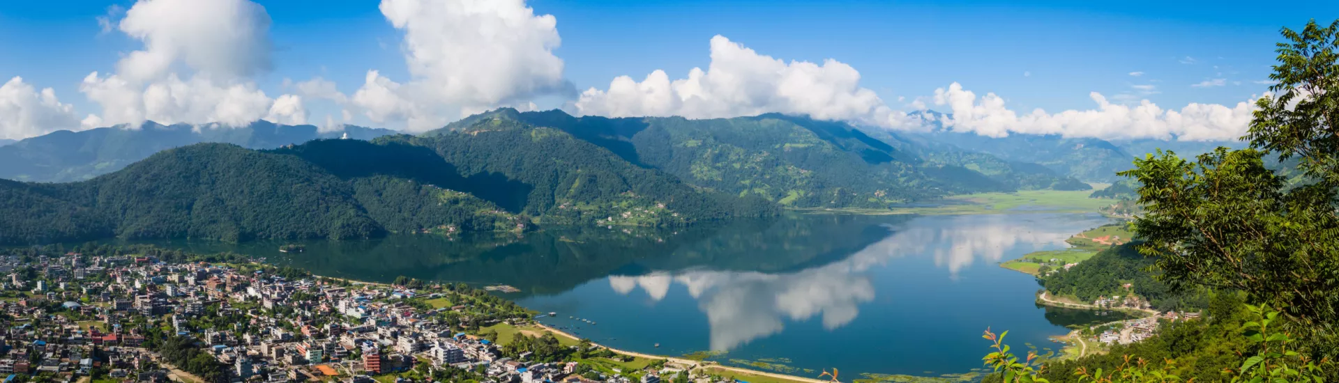 Panoramablick Nepal