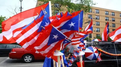 Puerto Ricanische Flaggen