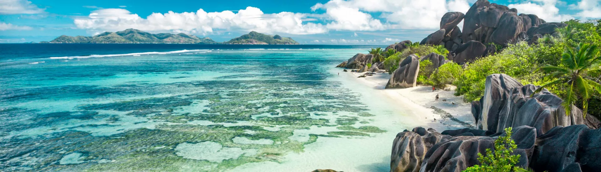 Panorama der Seychellen