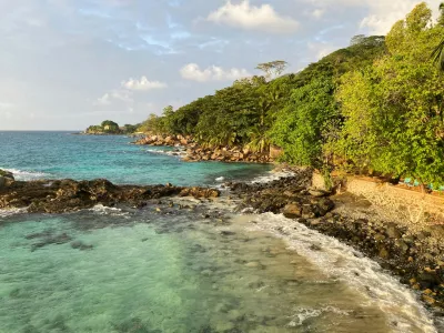 Coastline and beach