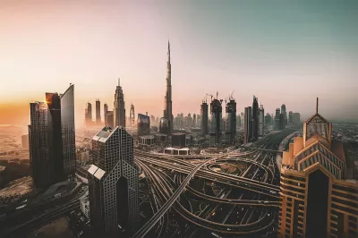 Der Blick auf Dubai aus einem Quadrocopter ist faszinierend