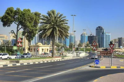 Roads in the Arab Emirates