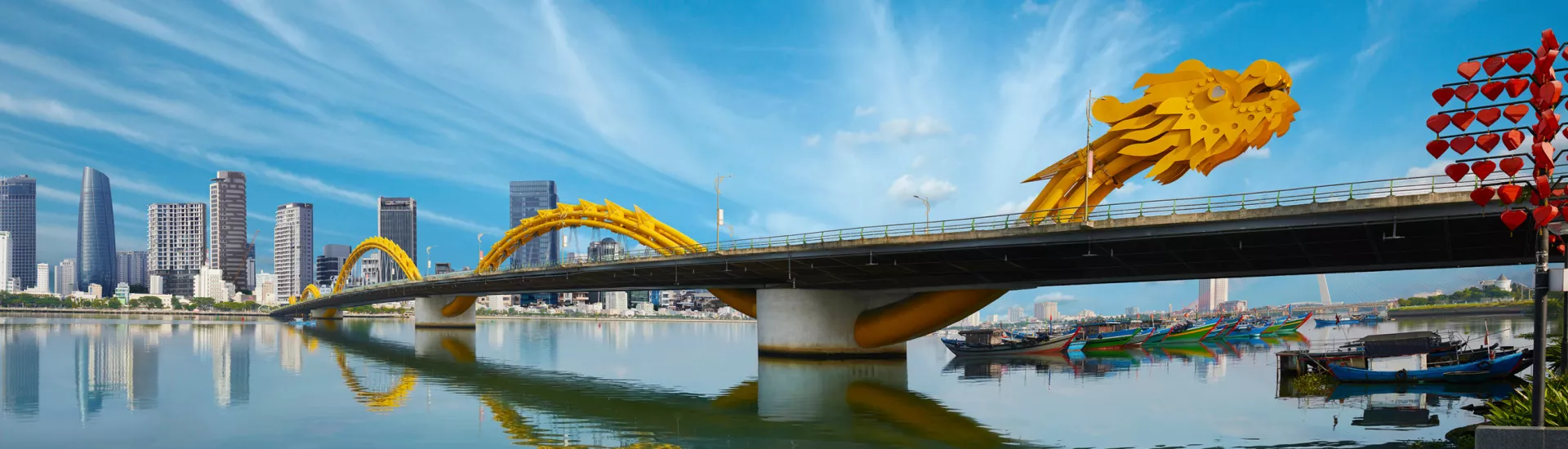 Drachenflussbrücke in Danang (Rong-Brücke)