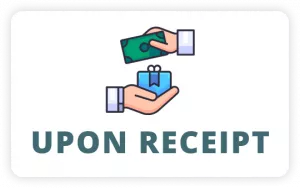 Payment on receipt