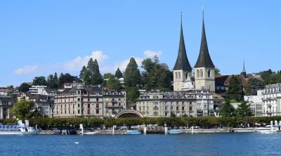 Luzern, eine Stadt in der Schweiz