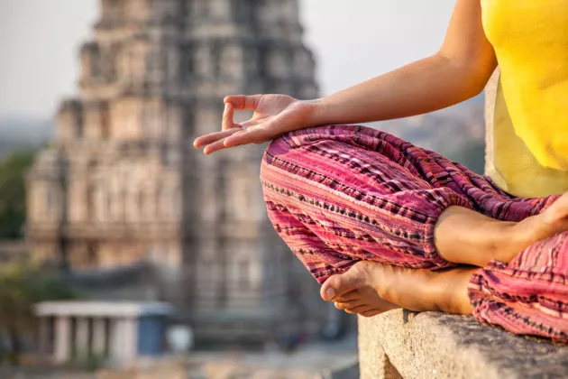 Meditieren in Indien