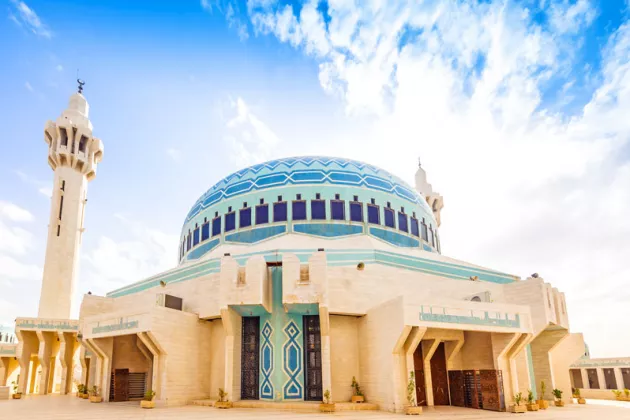 König Abdullah Moschee in Amman