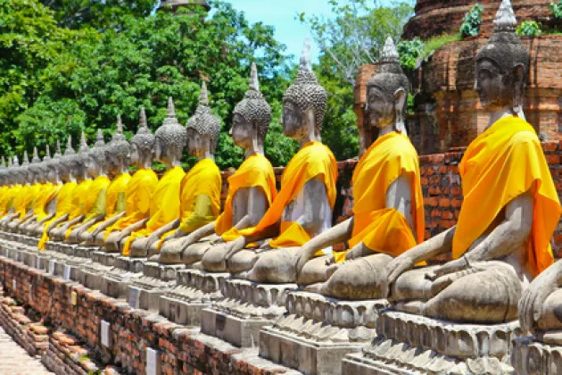 Goldenes Rauschen in Ayutthaya