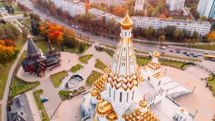 Allerheiligenkirche in Minsk, Belarus