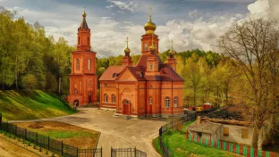 Dreifaltigkeitskirche auf der Krynitsa, Belarus