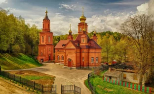 Dreifaltigkeitskirche auf der Krynitsa, Belarus