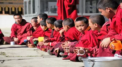 Buddhist monk, Bhutan