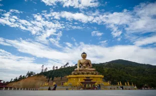 Buddha-Statue, Bhutan