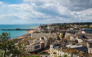 Hastings Old Town, Hastings, UK