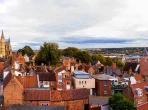 Lincoln-Stadtlandschaft