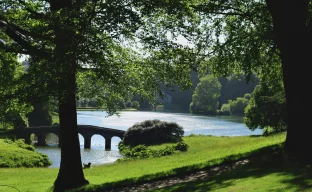 Stourhead Gardens, London, Großbritannien