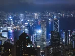 Nachtansicht von Hongkong  Nachtansicht von Hongkong