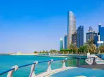 Panorama von Abu Dhabi, dem touristischen Zentrum der VAE