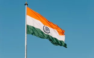 Flagge Indiens