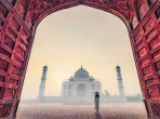 Taj Mahal Mausoleum in Agra Taj Mahal Mausoleum in Agra