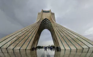 Ansicht des Azadi-Turms, Iran