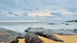 Sunset Beach Buchannan, Stadt Sakpawea, Liberia