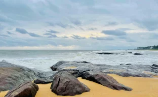 Sunset Beach Buchannan, Stadt Sakpawea, Liberia