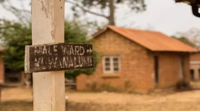 View of the hospital, Malawi