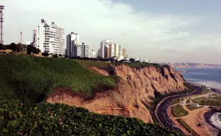 Strand von Lima, Peru