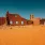 Antikes Haus in der Wüste von Qiddiya, Königreich Saudi-Arabien