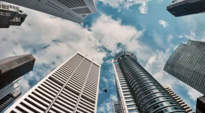 Landscapes of skyscrapers, Singapore