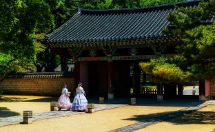 Hanok-Dorf Jeonju, Südkorea