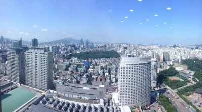 Seoul aus der Vogelperspektive, Südkorea