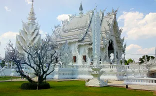 Weißer Tempel Wat Rong Khun, Thailand 