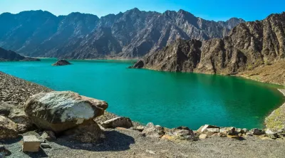 Hatta Mountain Lake, UAE