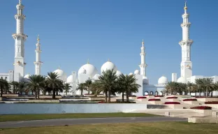 Scheich-Moschee in Abu Dhabi, UAE