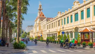 Ho-Chi-Minh-Stadt, Vietnam